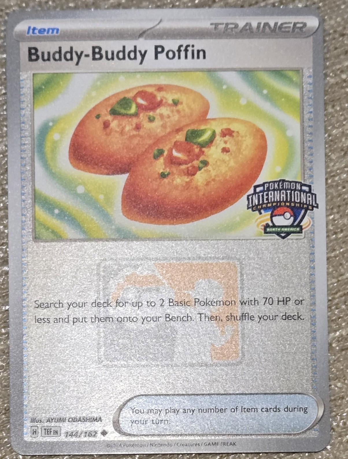 Temporal Forces Buddy-Buddy Poffin [North-America] Pokémon card